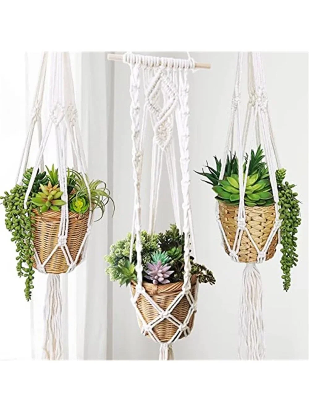 Artificial Succulent Plants 19 Piece Faux Greenery Stems Picks Home Decor Crafts